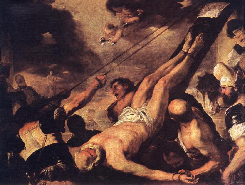 GIORDANO, Luca Crucifixion of St. Peter fh